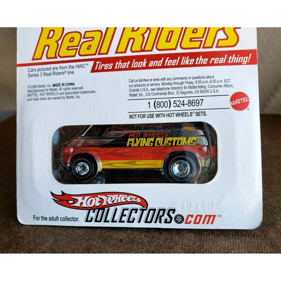 2005 Hot Wheels '70S VAN Chrome HWC.COM SERIES 4 REAL RIDERS Limited Edt  /11000 - Picture 16 of 16